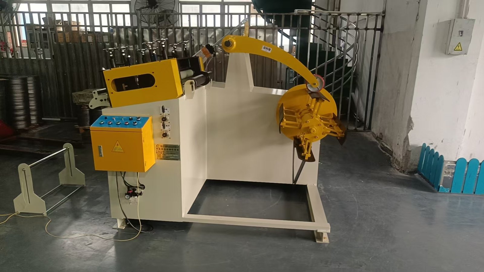 二合一料架整平机（可掀式）600型-白底